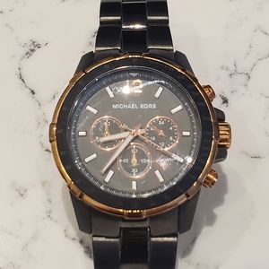 Michael Kors Men's Chrono Gunmetal Watch